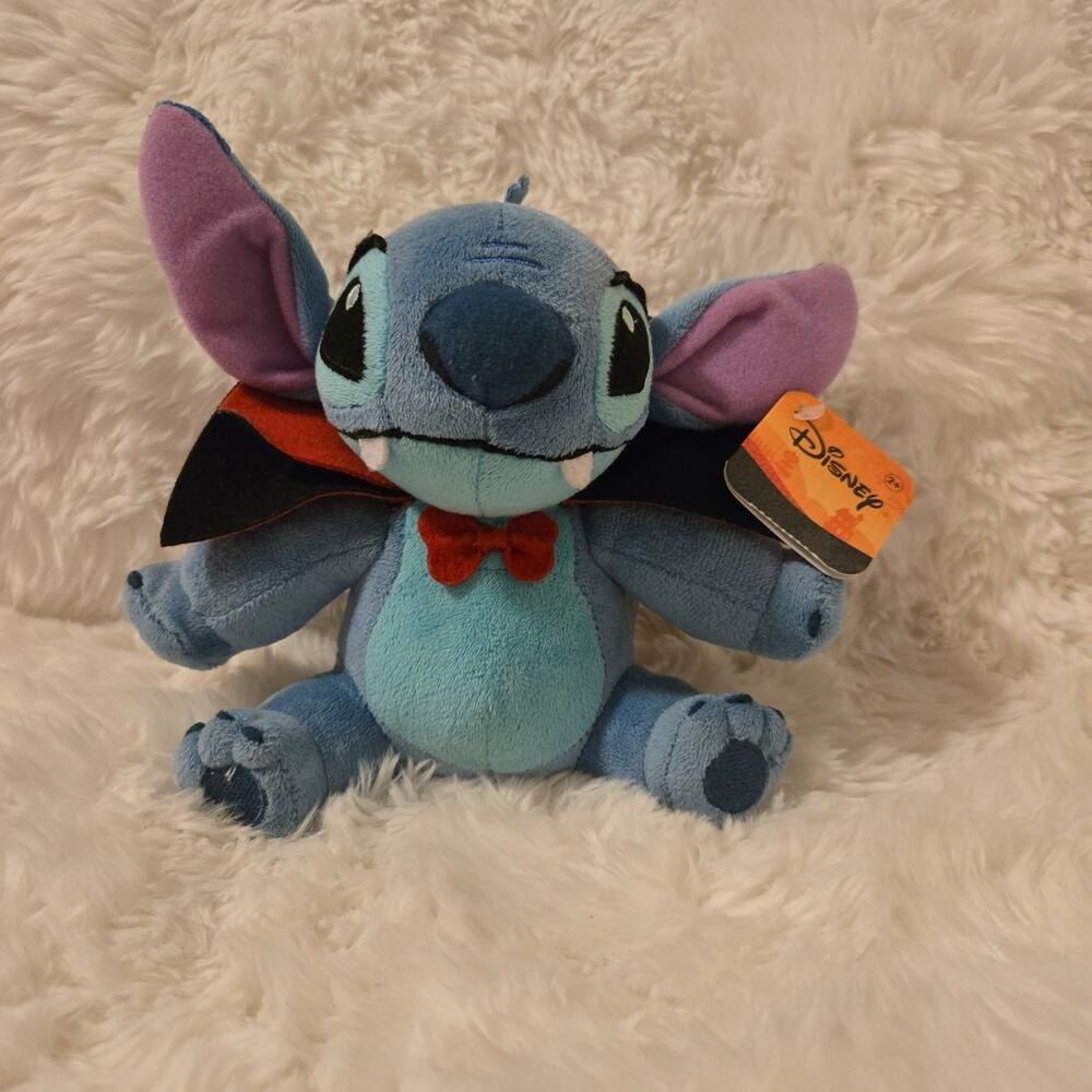 Disney Pixar Halloween Lilo & Stitch Vampire Stitch Plush 6 Inch